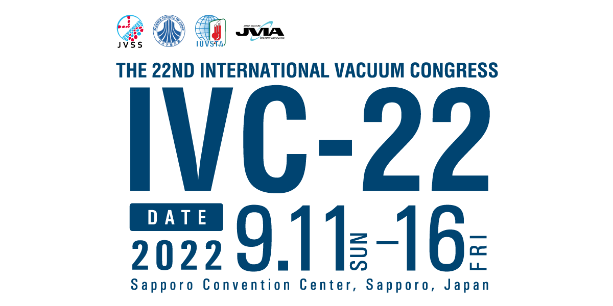 Participant’s Guide THE 22ND INTERNATIONAL VACUUM CONGRESS IVC22